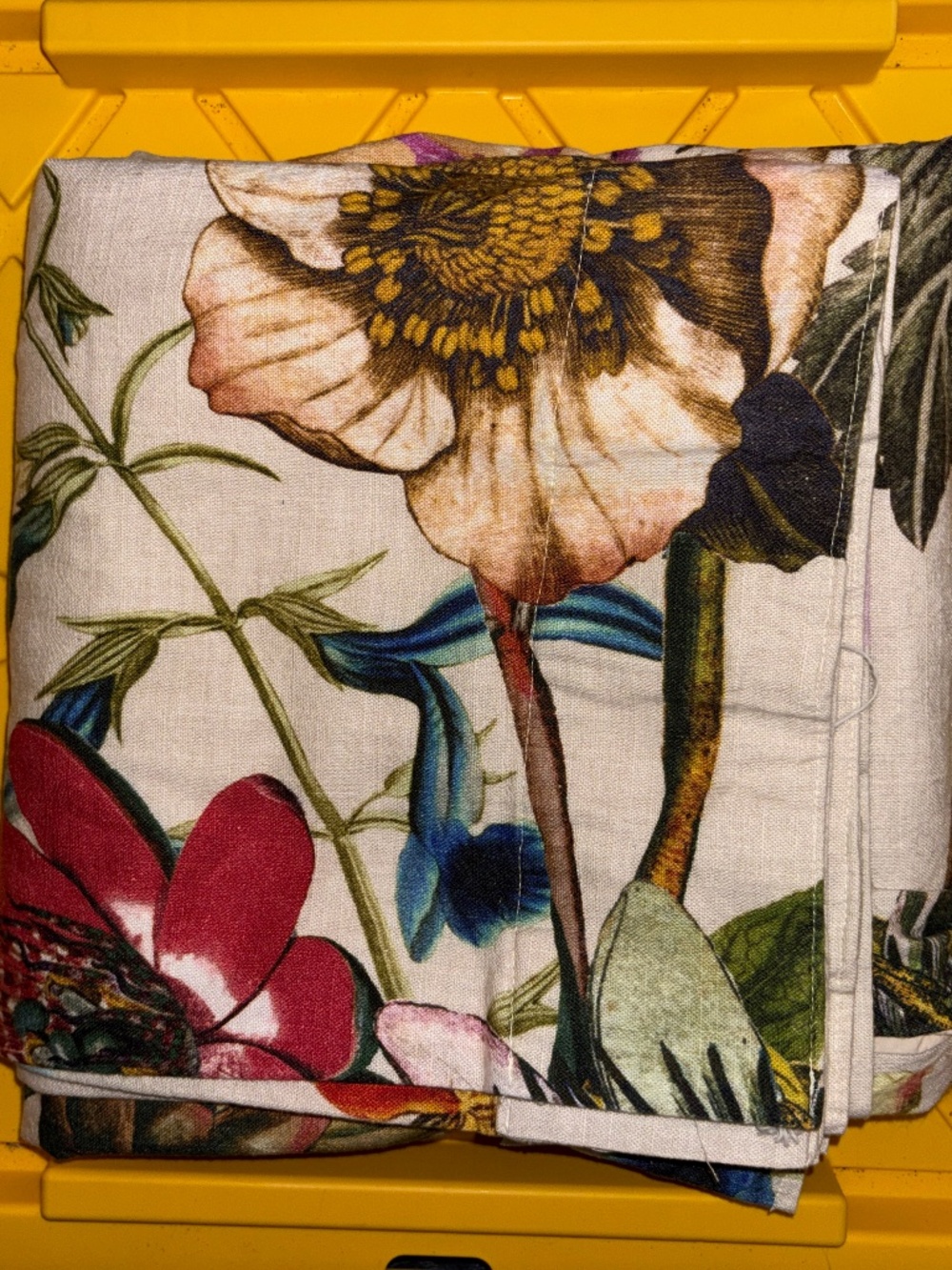 Anthropologie Rowena Floral Curtain - Picture 2 of 2